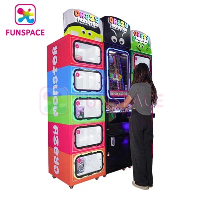 Machine de jeu de prix de compétence de cadeau à jetons d'arcade